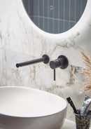 Tavistock Anthem Wall Mounted Basin Mixer Black TAN1903
