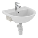 Armitage Shanks Sandringham 21 500mm Semi Recessed/Semi-countertop Basin 1 Tap Hole E895801