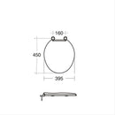 Armitage Shanks Bakasan Toilet Seat and Cover S406001