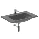 Ideal Standard i.Life B 80cm 1 Tap Hole Wall Hung Basin - Gloss Grey T460458