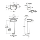 Ideal Standard Concept Arc 350mm Cloakroom Basin 1 Tap Hole - White E798901 + E783801