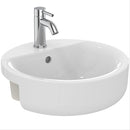 Armitage Shanks Edit R 447mm Semi Recessed Basin 1 Tap Hole S079201