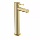 Tavistock Anthem Tall Basin Mixer With Click Waste Brushed Brass TAN5204