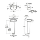 Ideal Standard Concept Arc 350mm Cloakroom Basin With Pedestal 1 Tap Hole - White E798801 + E783801