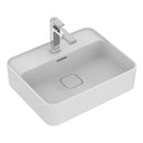 Ideal Standard Retail Strada II 500mm On Countertop Basin 0 Tap Hole & Clicker Waste - White E237601