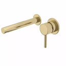 Tavistock Anthem Wall Mounted Basin Mixer Brushed Brass TAN1904