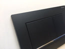 GEBERIT SIGMA30 DUAL FLUSH PLATE BLACK MATT/BRIGHT CHROME FOR SIGMA CISTERN