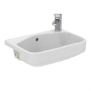 Ideal Standard i.Life S 500mm 1 Tap Hole Semi-Recessed Basin - White T519501