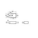 Ideal Standard Strada 450mm On Countertop Basin 1 Tap Hole - White K081701