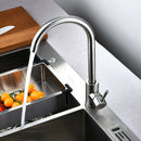 SOFIA STAINLESS STEEL KITCHEN MODERN MIXER TAP SINGLE LEVER SWIVEL SPOUT