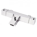 JTP Kubix Deck Mounted Bath Shower Mixer Tap - Chrome
