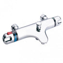JTP Contract Deck Mounted Thermostatic Bath Shower Mixer Tap - Chrome