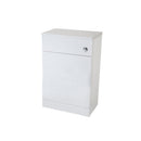 Anas Lanza 600x807x340mm Floorstanding WC Unit White POLAR-600WCUNIT