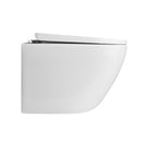 Rimless Pan Valentina Anas Soft Close Seat & Grohe Frame Chrome Flush Plate 3877220A