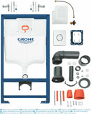 Grohe Concealed Wc Toilet Cistern Frame 3886020A Nova Chrome Flush Plate 3in1 Set