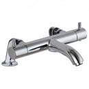 JTP Florence Deck Mounted Thermostatic Bath Filler Tap - Chrome