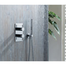 JTP Florence 2 Outlet Thermostatic Concealed Shower Valve - Chrome
