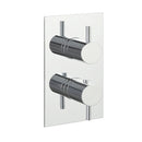 JTP Florence 3 Outlet Thermostatic Concealed Shower Valve - Chrome
