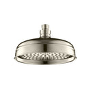 JTP Victorian Fixed Shower Head - 200mm Diameter - Nickel