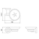 JTP Cora Soap Dish - Chrome