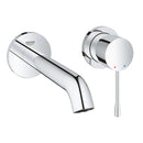 Grohe Essence New 2 Tap Hole Basin Mixer Tap M-size Wall Mounted Trim Set Only Chrome 19408001