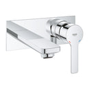 Grohe Lineare Basin tap 2 Tap hole M-SIZE Chrome 19409001