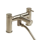Tavistock Anthem 2 Tap Hole Deck Mounted Bath Shower Mixer - Brass TAN4204