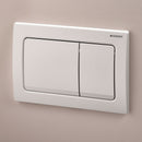 Geberit Selnova Alpha Wc Frame Square White Flush Plate Pack 6 In 1  458.039.00.2 + 115.055.11.1 + 502.793.00.1