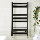 22mm Straight Towel Rail 400x1200mm Black STR412B
