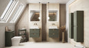 Anas Aubrey 505x800x255mm Floorstanding WC Unit Davos Oak AUBREY-500-WC-OAK