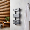 Steel Tower Rail Tampa 850 x 500 Towel Rail Anthracite TAM850-500A
