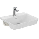 Armitage Shanks Edit L 500mm Semi Recessed Washbasin 1 Tap Hole S081701