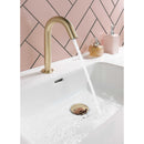 JTP React Sensor Deck Spout Without pop-up waste - Brushed Brass