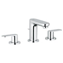 Grohe Eurosmart Cosmopolitan 3 Tap Hole Basin Mixer Tap 1/2 S-SIZE 20187000