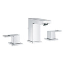 Grohe Eurocube 3 Tap Hole Basin Mixer Tap 1/2″ S-size Chrome 20351000