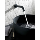 JTP React Sensor Wall Spout Without pop-up waste - Matt Black