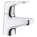 Grohe 1/2 XS-Size Bauflow Basin Pillar Tap Brass Chrome Finish Single Lever 20575000