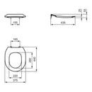 Armitage Shanks Contour 21 Toilet Seat S454579