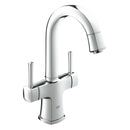 Grohe Grandera Two Handled Basin Mixer Tap 1/2 L-SIZE 21107000