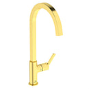 Ideal Standard Gusto Single Lever Square C Spout Kitchen Mixer - Brushed Gold BD413A2