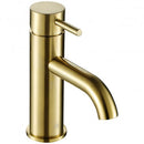 JTP Vos Single Lever Basin Mixer Tap Without pop-up waste - Brushed Brass 23008ABBR