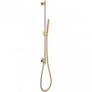 JTP Vos Slide Rail with Single Function Hand Shower and Shower Hose - Brushed Brass 231218BBR