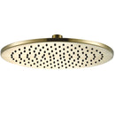 JTP Vos Round Fixed Shower Head - 200mm Diameter - Brushed Brass 23200BBR