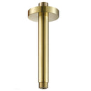 JTP Vos Ceiling Mounted Shower Arm - 150mm Long - Brushed Brass 23218BBR