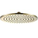 JTP Vos Round Fixed Shower Head - 300mm Diameter - Brushed Brass 23300BBR