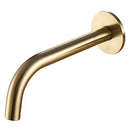 JTP Vos Bath/Basin Spout - 250mm Long - Brushed Brass 23439BBR