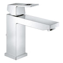 Grohe Eurocube Basin Mixer Tap 1/2 Inch M-size With Pop Up Waste Chrome 23445000