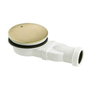 JTP Vos Slim Shower Waste - Brushed Brass