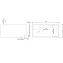 Tavistock Beta Illuminated 1200mm x 600mm Mirror With Multi Touch Control; Heater & Infrared Sensor BTM120