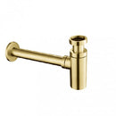 JTP Just Taps Plus Vos Round Bottle Trap - Brushed Brass 23775BBR
